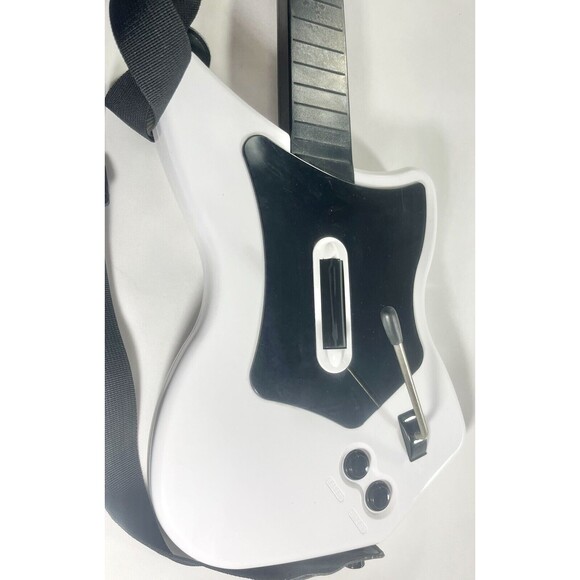 Guitar Hero Red Octane Wireless White Guitar Playstation 2 PS2 95025 NO DONGLE - Picture 3 of 11